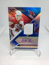 2022 Panini XR Swatch Trey McBride #RSA-TM Rookie Patch Auto Blue /49 RPA
