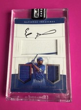 2017 Panini National Treasures Eloy Jimenez Auto Patch 53/99