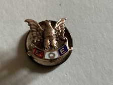 F.O.E. Gold ScrewBack Lapel Pin