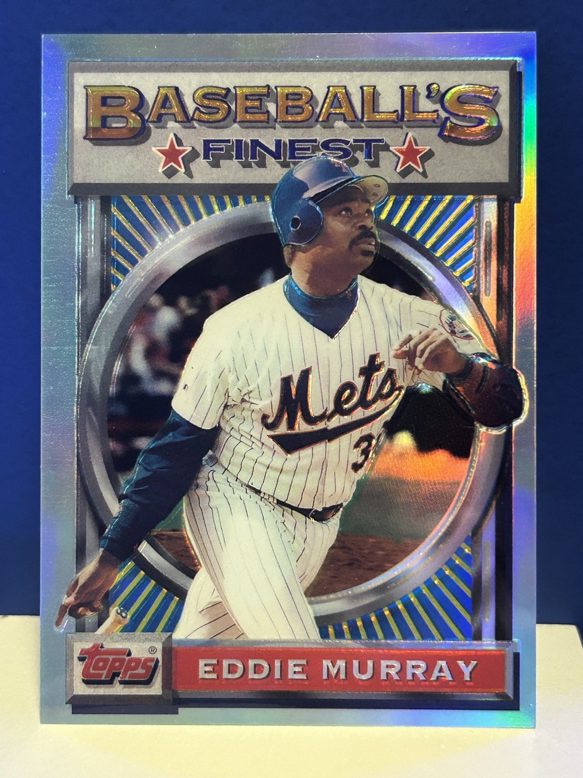 1993 Topps Finest - Baseball's Finest Eddie Murray #122 Refractor