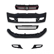 Paraurti anteriore spoiler a nido d'ape griglia radiatore ottica GTI WRC R per V