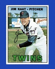 1967 Topps Set-Break #300 Jim Kaat EX-EXMINT *GMCARDS*