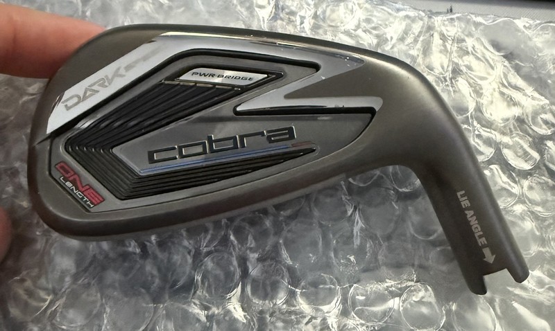 Cobra Dark Speed Pwr Bridge One Length 9 Iron Fitting Head RH Head Only