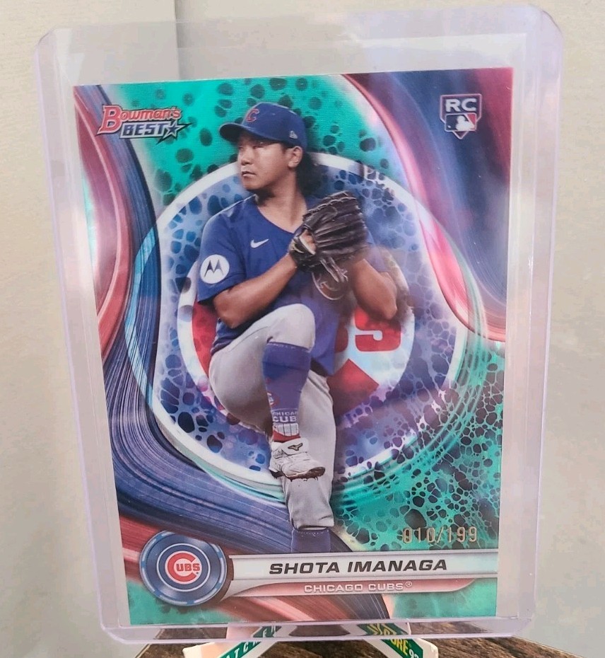 2024 Bowman's Best - Shota Imanaga #16 Aqua Lava Refractor /199 (RC)