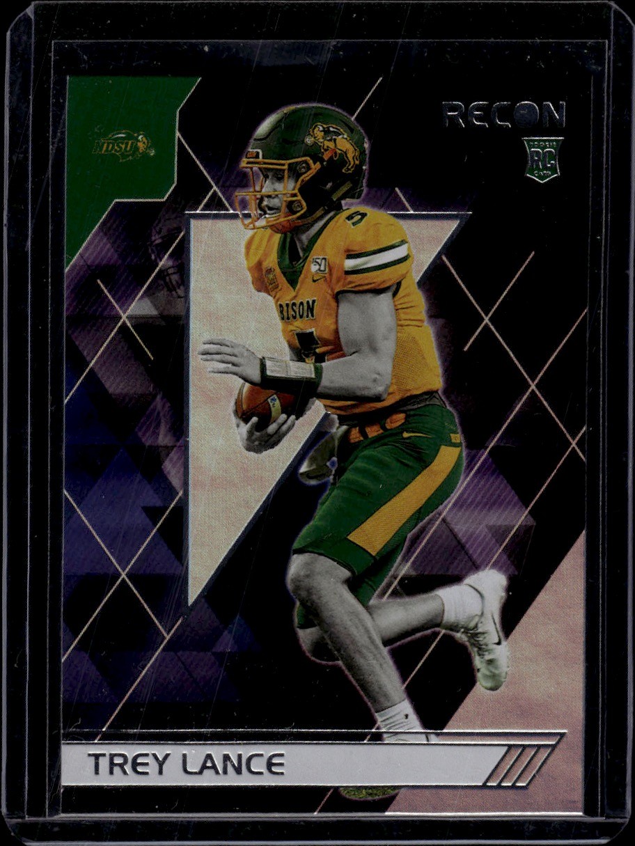 2021 Panini Chronicles Recon #REC4 Trey Lance San Francisco 49ers