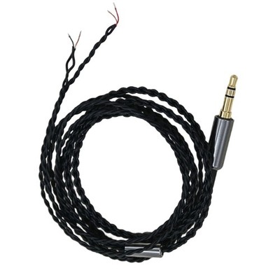 3.5mm to Speaker Wire Male Plug to Bare Wire Pigtail Repair Sound Cable