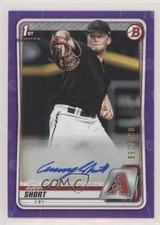2020 Bowman Prospects Auto Purple 83/250 Avery Short #PA-ASH Auto 0cu7