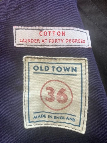 Old Town--Stanley Jacket--Made in England--Size 36 in Navy image 3