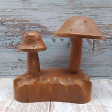 VTG Monkey Pod Wood Mushroom Toothpick/hors d...