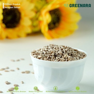 Geröstete Sonnenblumenkerne mit Knoblauch geschält 1000g herzhaftes Snack Aro...