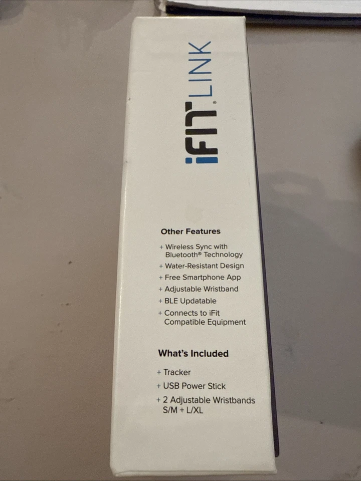 Nuevo iFIT Link Inalámbrico Actividad Fitness Rastreador Gris Asfalto Foto 3 de 4