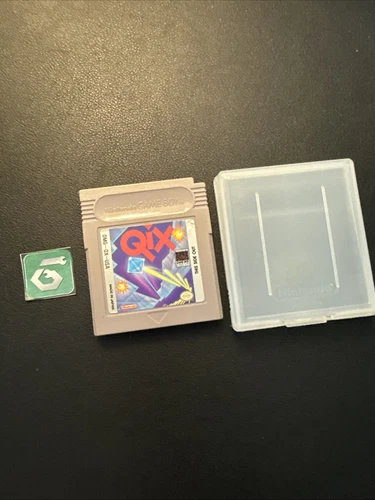 Authentic Qix Nintendo Game Boy Tested Gameboy