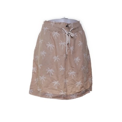 White on White, Rock, Größe: XL, Beige/Mehrfarbig, Leinen/Lyocell, Damen #BRE