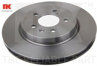 2X Bremsscheibe Nk 203676 2 Bremsscheiben Hinterachse Hinten