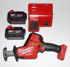 Milwaukee 2719-20 M18 FUEL Hackzall, 2 48-11-1850 5.0 Battery, Charger Saw 18V