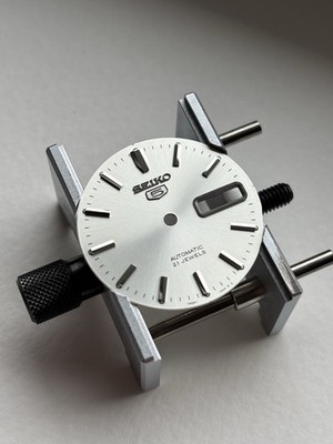 Genuine Seiko Silver Dial For 7S26 28.5mm Diameter
