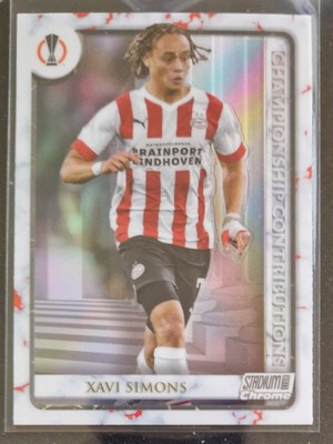 Topps Stadium Club Chrome Xavi Simons Championship Contributions