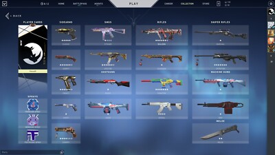 Valorant eu Account,Full Access ,highest rank:immortal 3 now ace 2