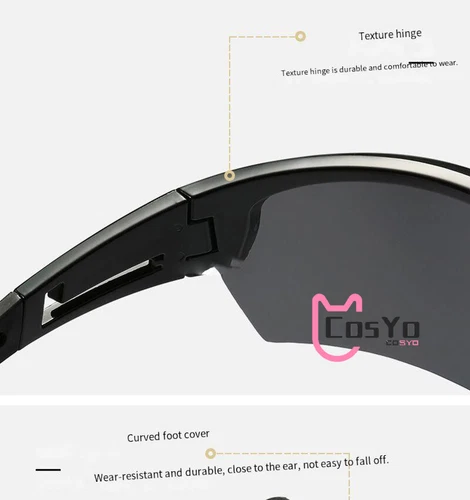 Game Honkai: Star Rail Silver Wolf Glasse Cosplay Hunters Sunglasses Accessories - Picture 12 of 16