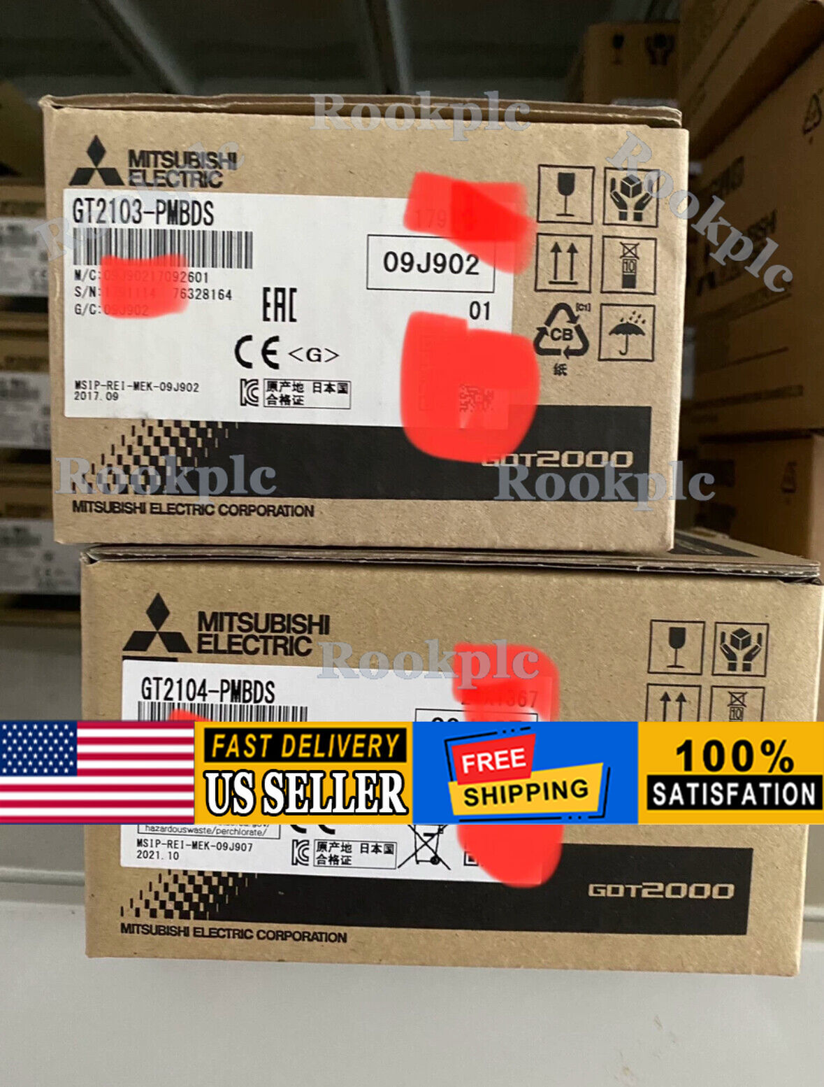 1PCS New Mitsubishi GT2103-PMBDS HMI Touch Panel NEW