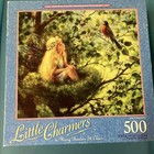 Milton Bradley LITTLE CHARMERS Mary Baxter St. Clair 500pc Puzzle Fairy Song NIP — photo 1