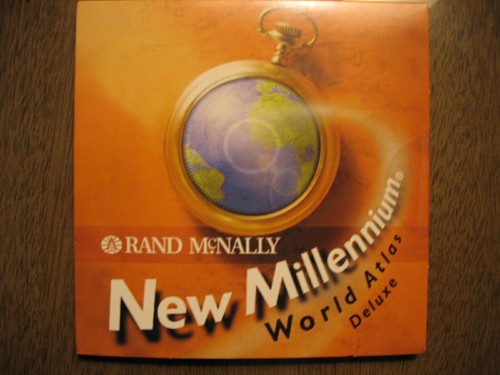 Rand McNally New Millennium World Atlas Deluxe for Windows New sealed