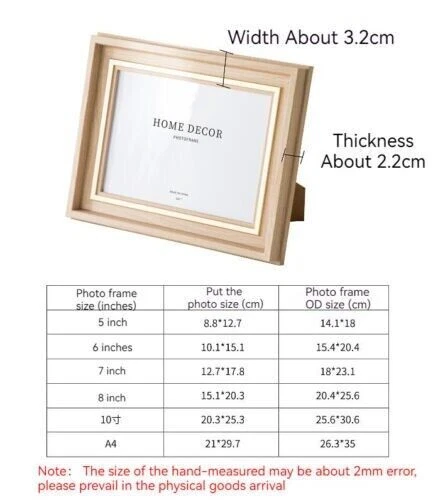 Photo Frames Set Picture Frame Family Wall Art Picture Painting Holder Set Home - Picture 163 of 245