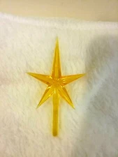 MEDIUM MODERN GOLD STAR FOR CERAMIC CHRISTMAS TREES