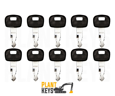 Kubota 459A (Set of 10) Excavator Keys Ignition Part Mini Equipment DUST COVER