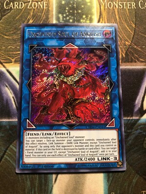*** UNCHAINED SOUL OF ANGUISH *** 1ST EDITION SECRET RARE CHIM-EN044 YUGIOH!