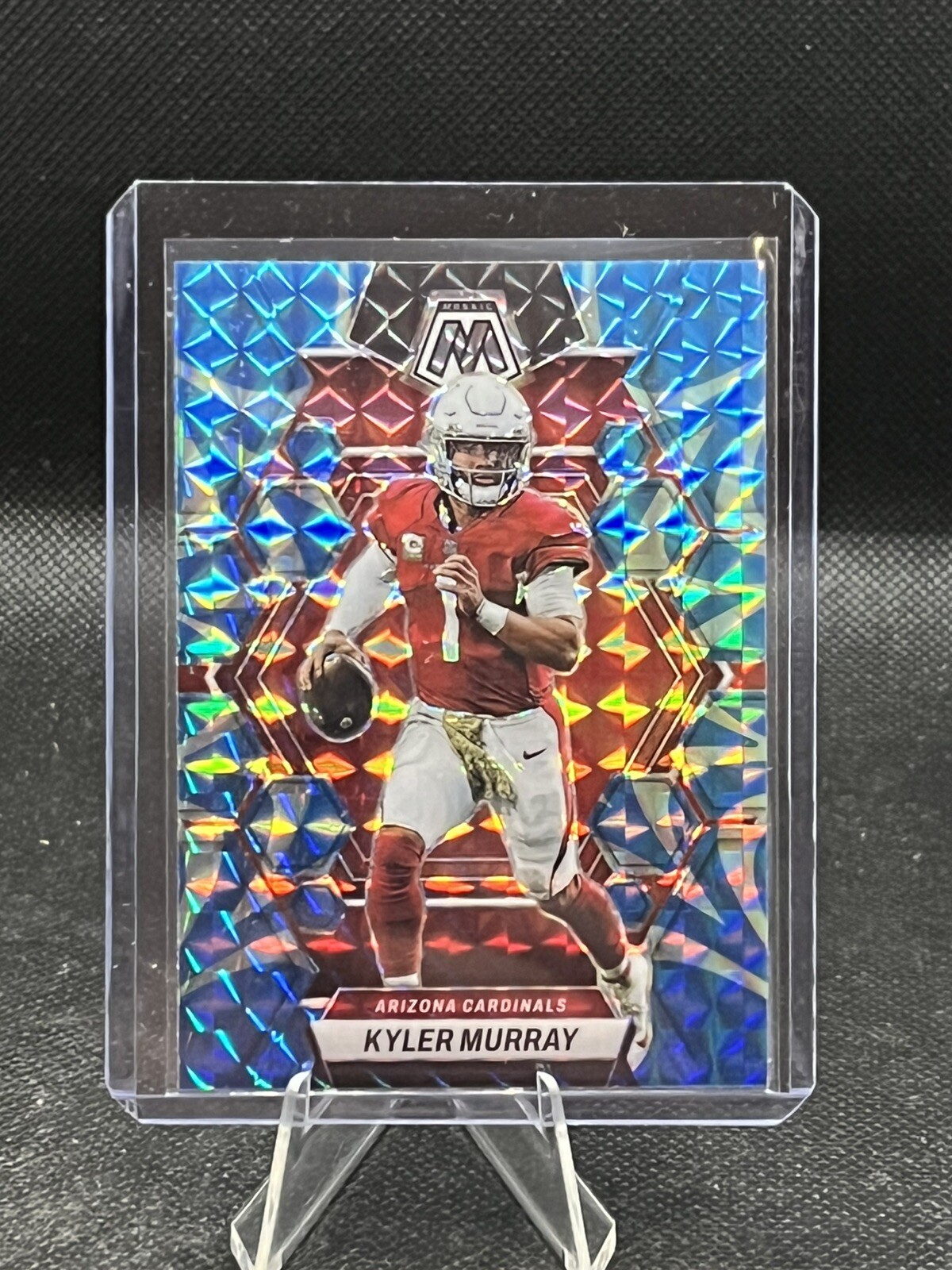 2023 Panini Mosaic - Kyler Murray #1 Reactive Blue Mosaic Prizm