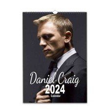 Daniel Craig 2026/27 Personalised Calendar  Choose start month
