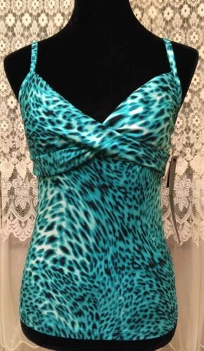 Estampa animal Dana Buchman Tamanho Normal de Banho para mulheres