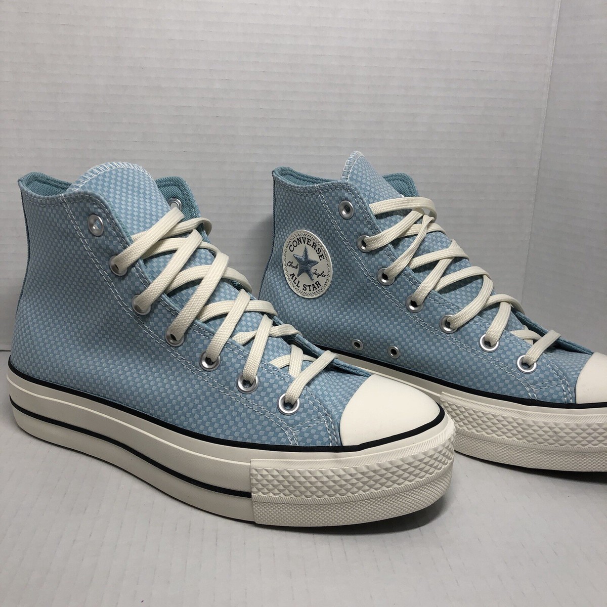 Converse Womens 8.5 Chuck Taylor All Star Lift Hi Shoes Infinity