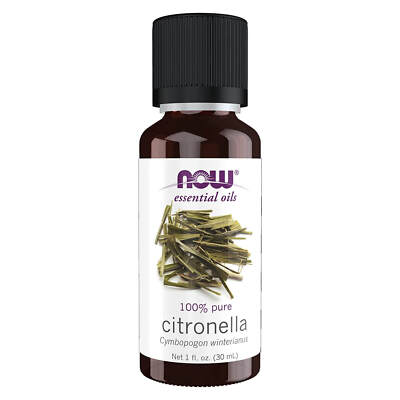 NOW Citronella Oil 1 fl oz Aromatherapy