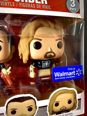 2022 Funko Pop WWE New World Order (nWo) Vinyl Figure 3-Pack