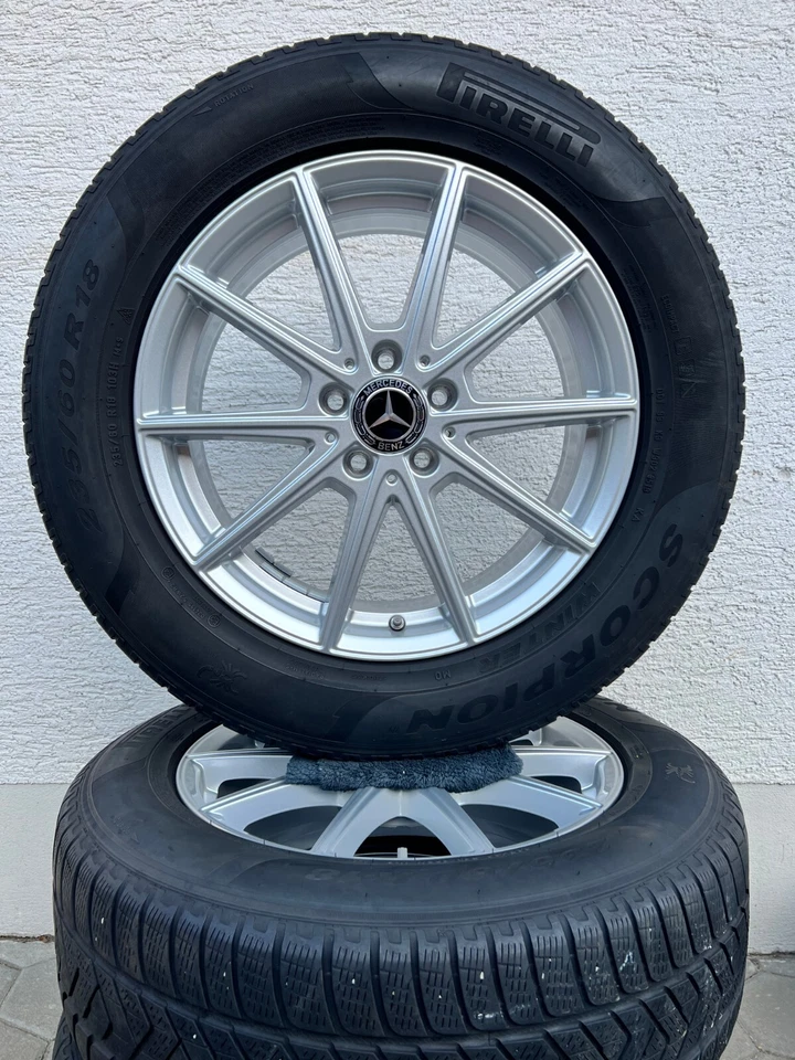 Original Mercedes GLE W167 V167  18Zoll Winterräder A1674010000 Winterreifen - Bild 3 von 4