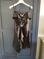 Party Prom Evening Dress Black Size 10-12 Women New