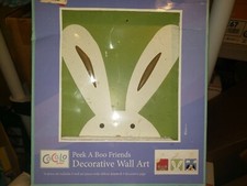 New Cocalo "Peek A Boo Friends" Wall Art 6 Piece Set