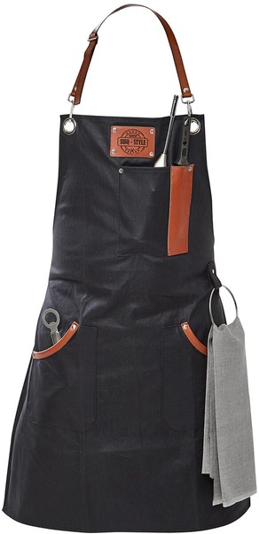 GrillschüRze Bbq Leder SchüRze KochschüRze MäNner KüChenschüRze Grillen Grill-image