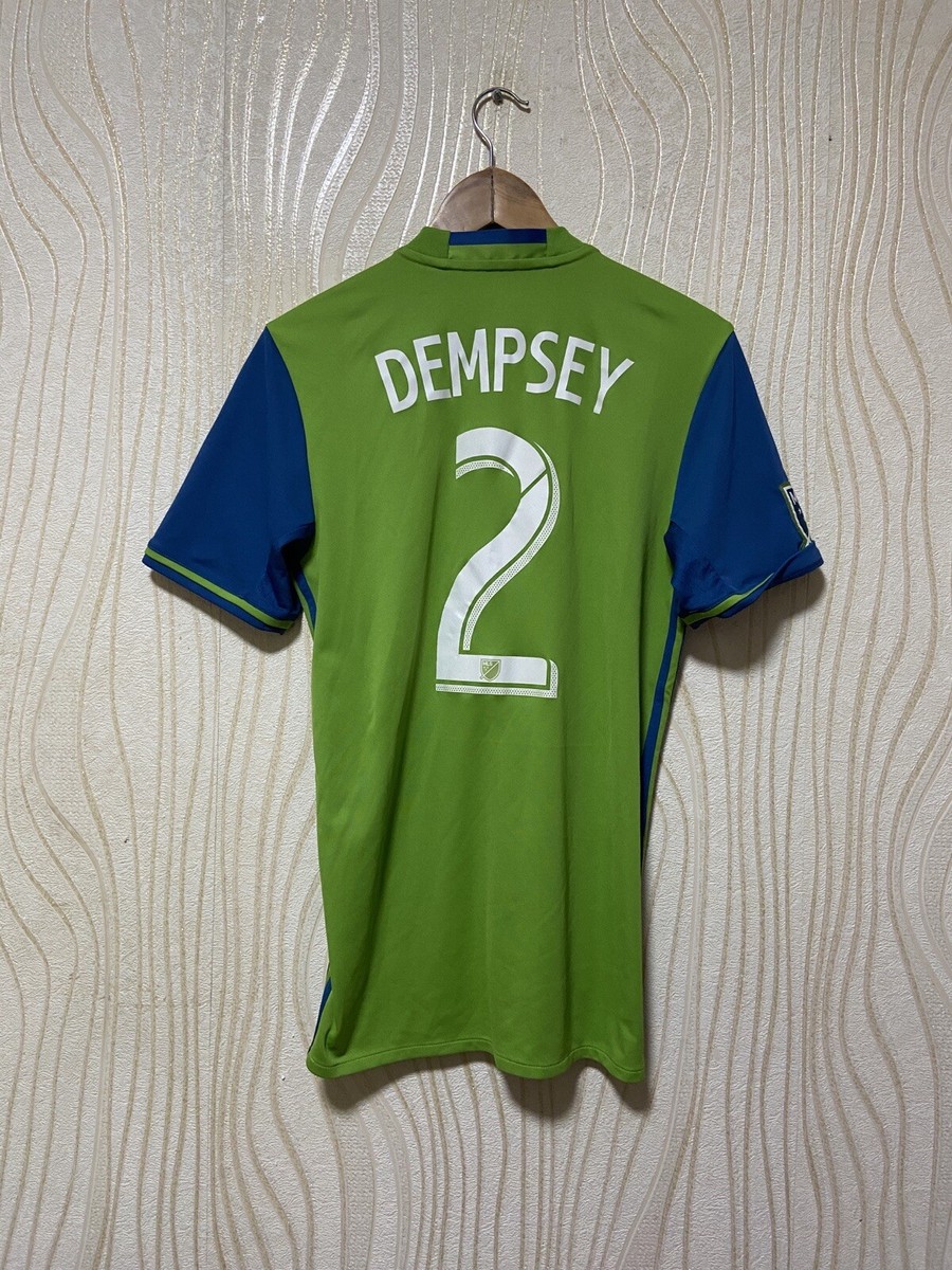 SEATTLE SOUNDERS 2016 2017 HOME SHIRT JERSEY ADIDAS AB9638 sz S