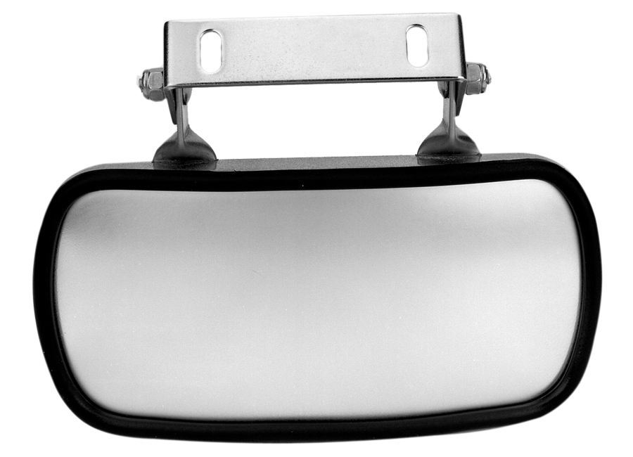 Over-The-Door Convex Mirror Stainless Steel Peterbilt, Kenworth