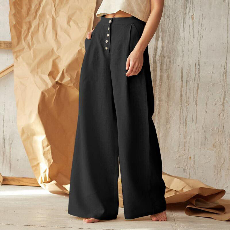 Bottoms Trousers Long Pants Wide Leg Pants Pants Casual Summer