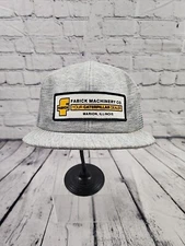  NOS Vtg K-BRAND Product FABICK MACHINERY Cat Caterpillar Snapback PATCH Hat