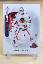 2020-21 SP Authentic Future Watch /999 Kevin Lankinen #213 Rookie RC - Chicago