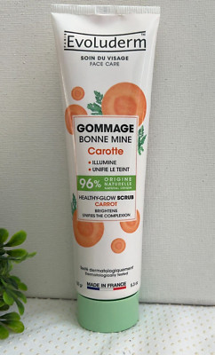 Evoluderm Gommage Bone Mine Carotte Soin Du Visage Face Care Carrot Glow Scrub