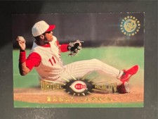1995 Topps Stadium Club Virtual Reality Parallel #24 Barry Larkin Reds