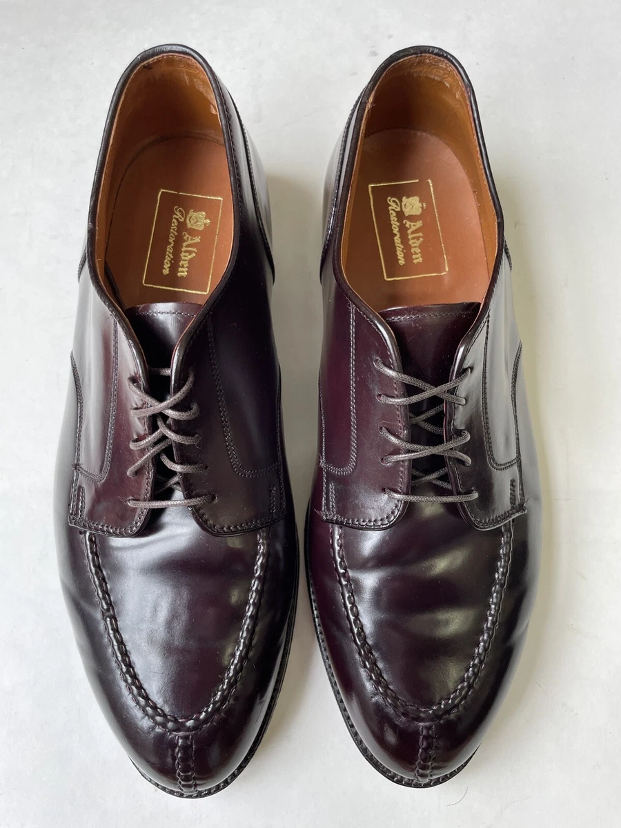 Alden Color 8 Horween Shell Cordovan NST Derby 2210 Size 10.5 3E