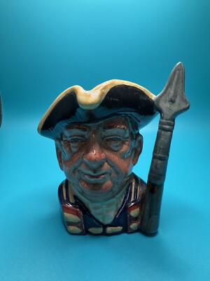  Vintage Royal Doulton  Guardsman  Character Jug   Williamsburg Collection 
