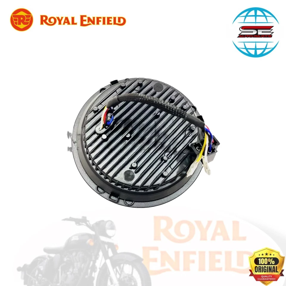 NEUER RE LED SCHEINWERFER FÜR ROYAL ENFIELD HUNTER 350 METEOR 350 NEW CLASSIC... - Bild 4 von 4